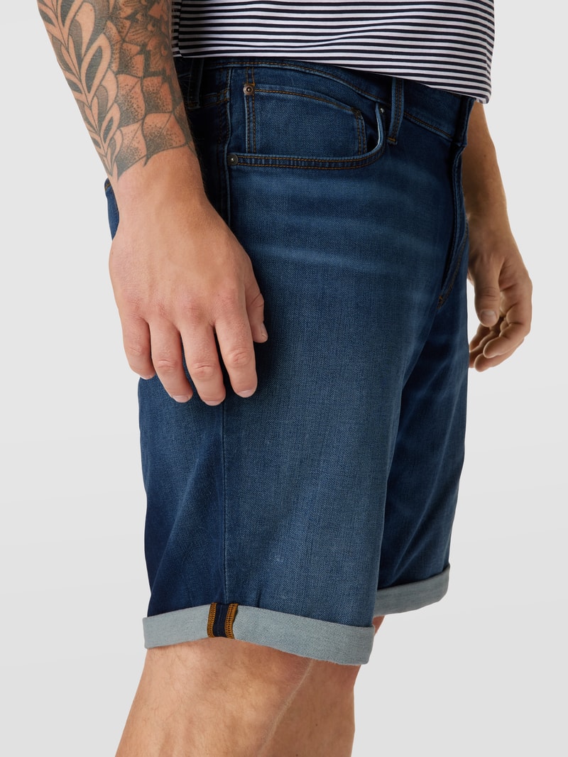 PLUS SIZE Jeansshorts mit Label-Patch in jeans