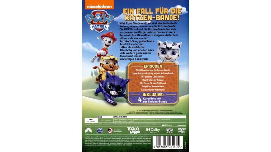 PAW Patrol: Cat Pack Rescues