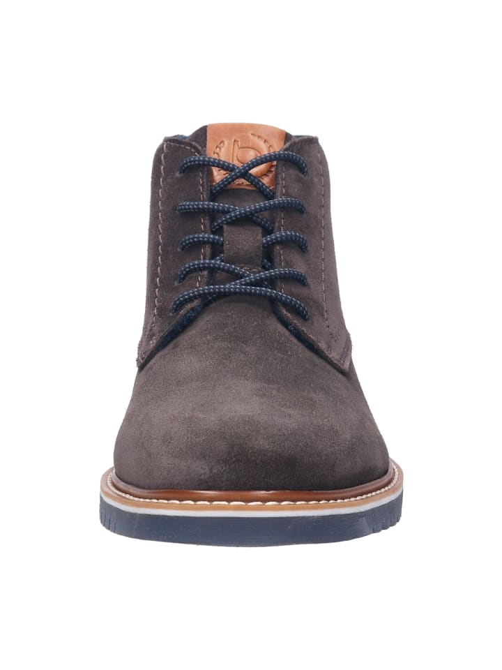 Bugatti Schnürstiefel in grau günstig kaufen