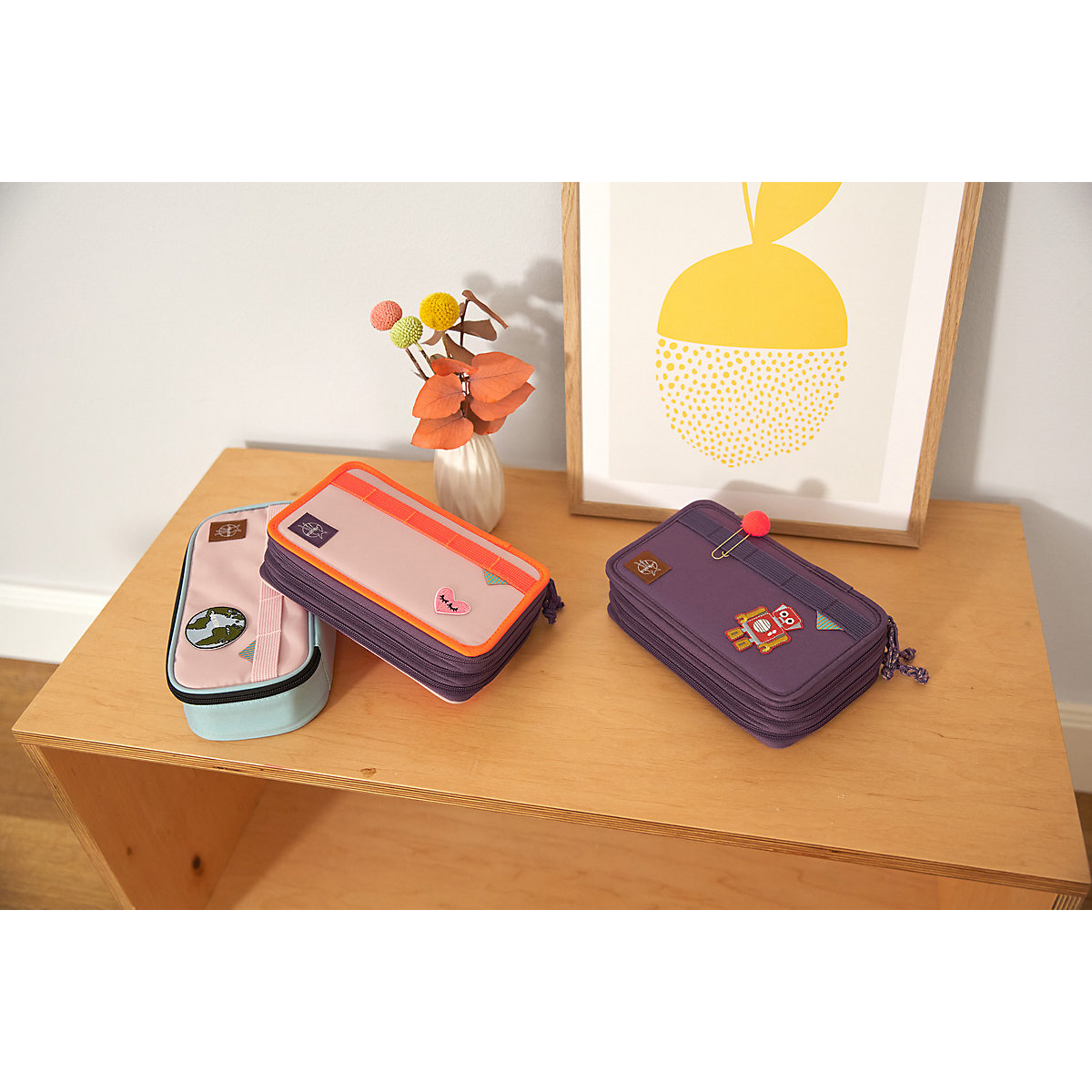 Etuibox Unique Rose Neon Orange, unbefüllt