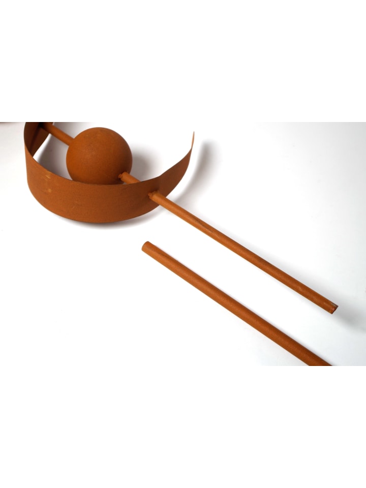 kobolo Gartendekoration RUSTY WAVE in Braun günstig kaufen onesize