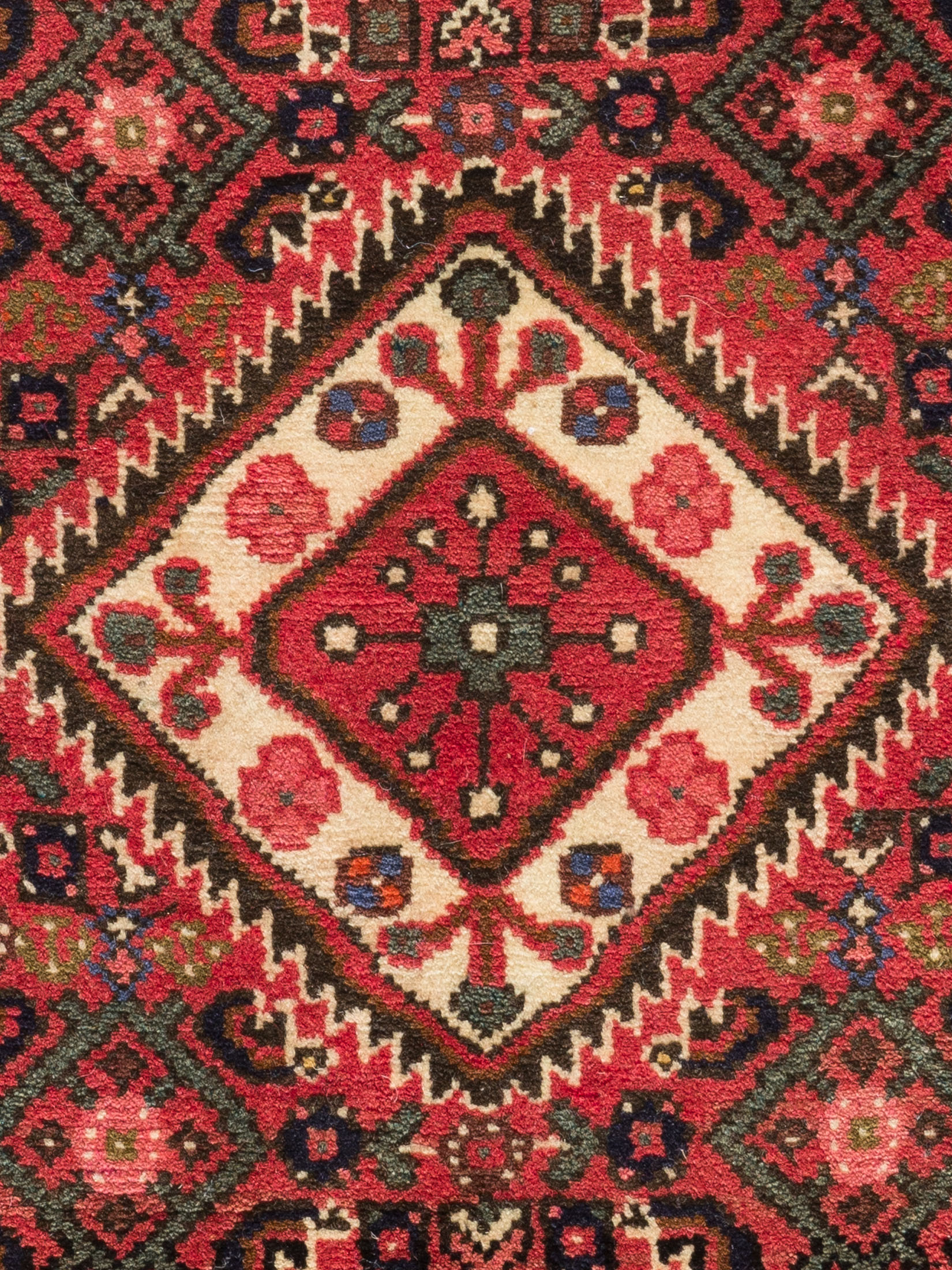Hosseinabad Hamadan ca. 100 x 158 cm, Unikat / Einzelstück