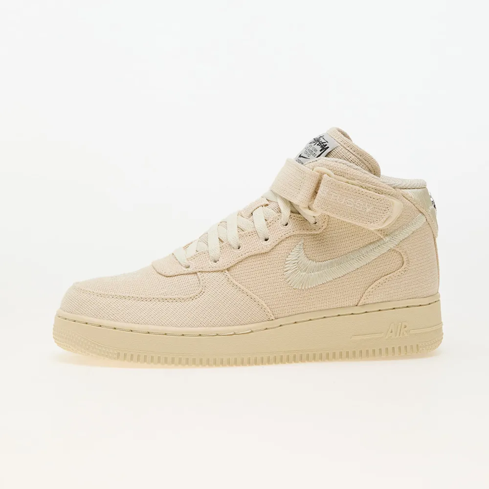 Nike Stussy x Air Force 1 Mid Fossil DJ7841-200 / braun