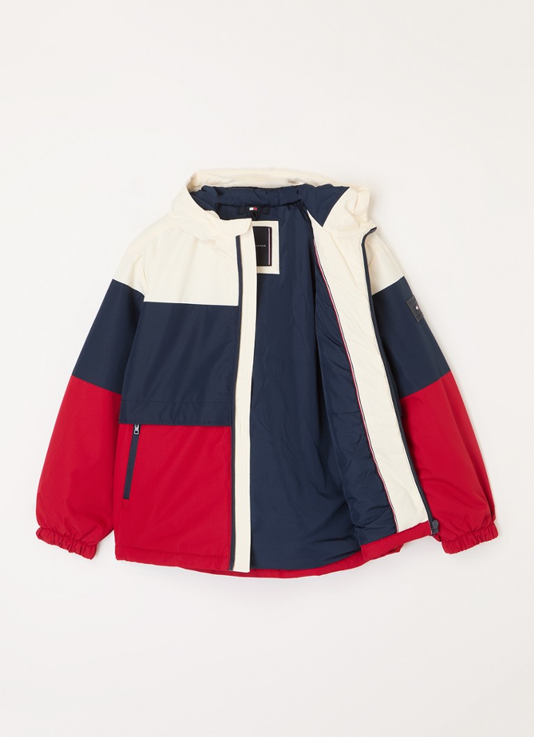 Pikowana kurtka Tommy Hilfiger z kapturem