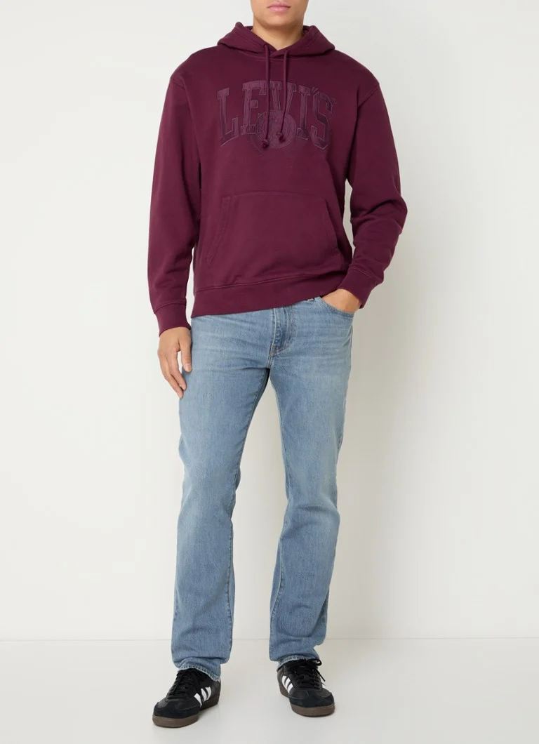 Levi's Hoodie with kangaroo pocket and logo embroidery