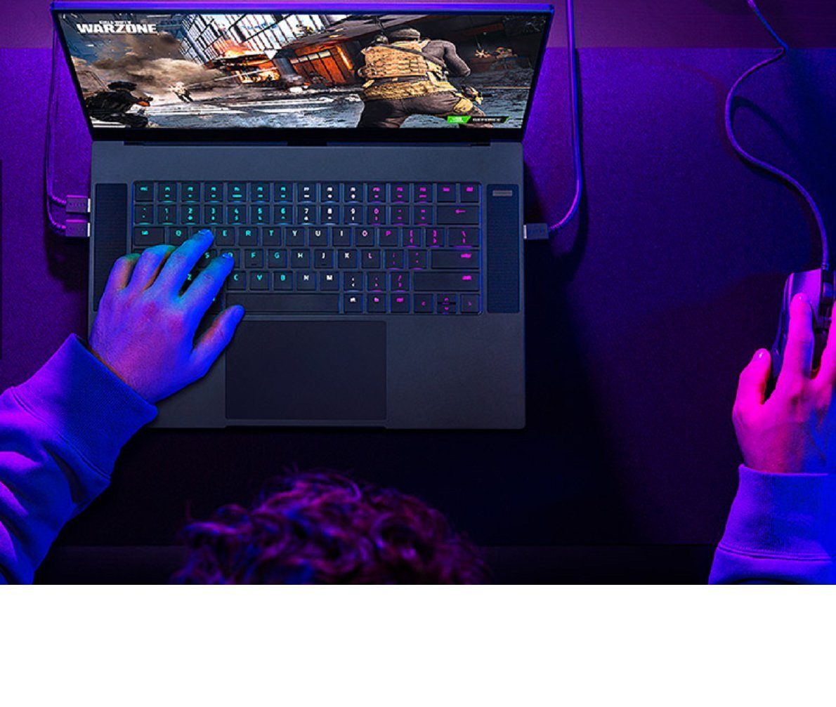 RAZER Blade 15,6 Zoll Gaming Laptop RTX 3070 Ti i7 QHD 240Hz 16GB DDR5 RAM Gaming-Notebook (39,60 cm/15,6 Zoll, Intel Core i7 12800H, RX 3070Ti, 1000 GB SSD, Laptop Gaming Computer PC Notebook 15 Zoll Business Razer Gamer Zocker)