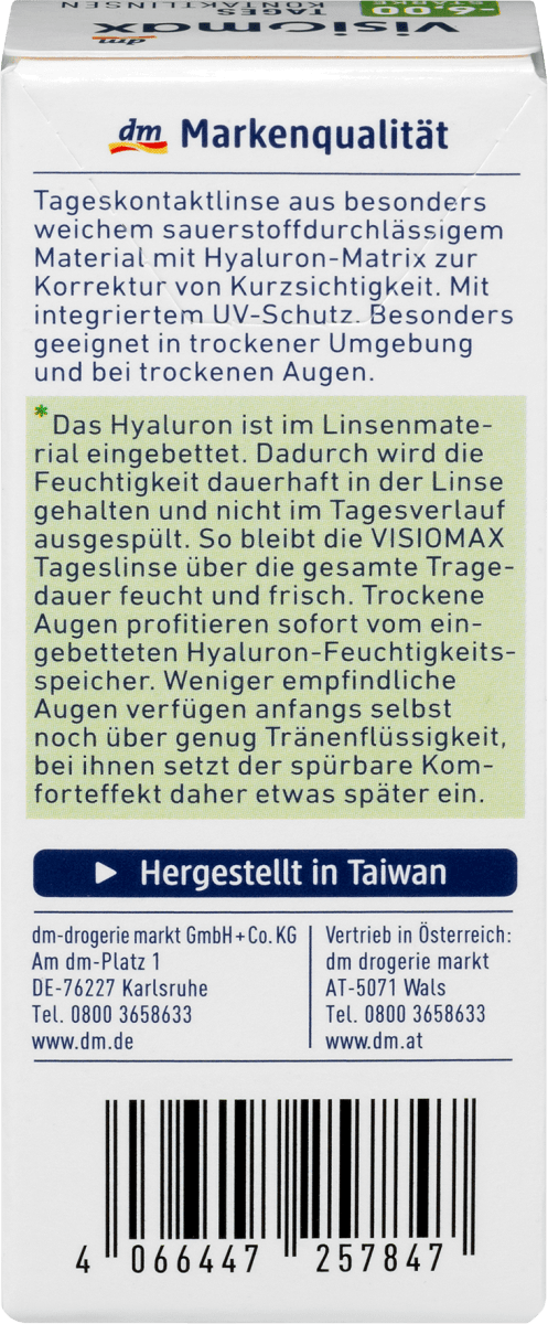 Tageslinsen -6,00, 8 St