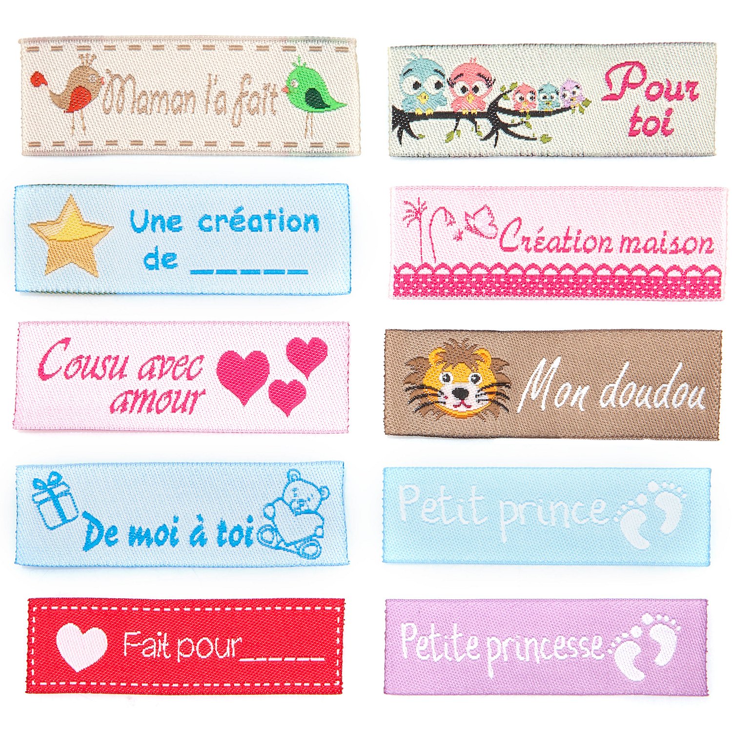 buttinette Label-Set 