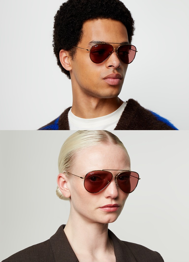 Ochelari de soare Ray-Ban Aviator Reverse RBR0101S