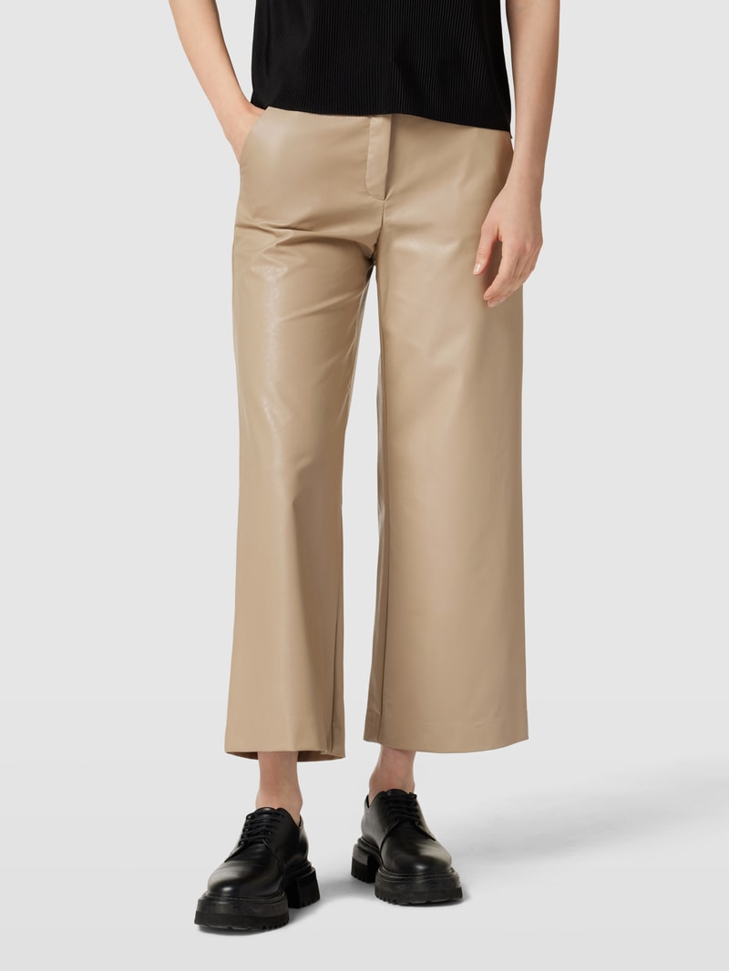 Hose in verkürztem Design Modell 'Palina' in sand