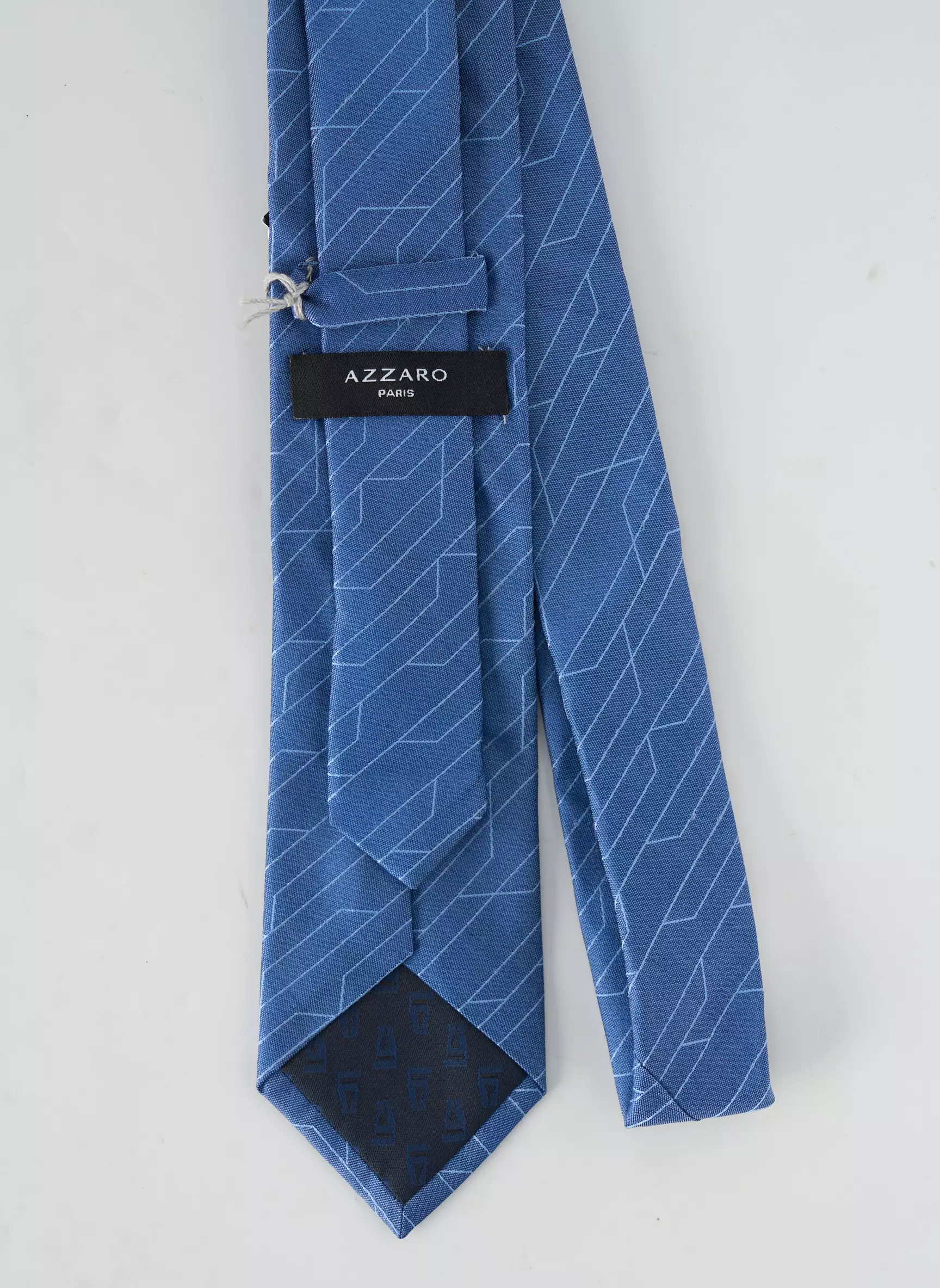 Azzaro Cravates Homme couleur bleu