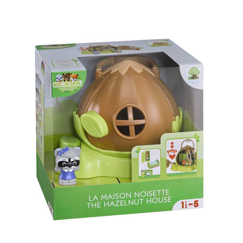 Maison noisette et 1 personnage Klorofil