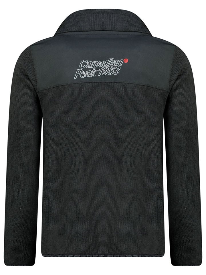 Canadian Peak Fleecejacke in Schwarz günstig kaufen