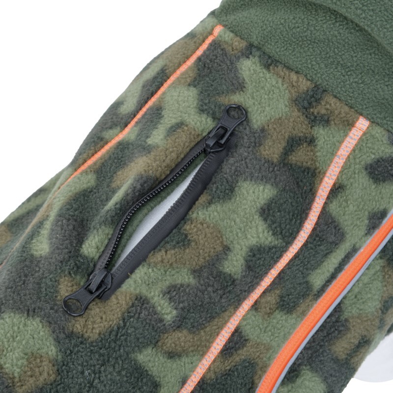 Dogs Creek Hundemäntel Dogs Creek Fleecejacke Makalu Camouflage 60 cm