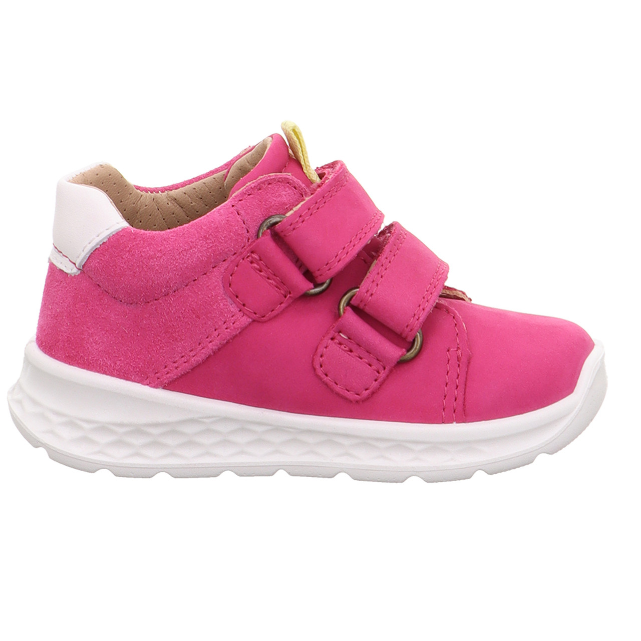 BREEZE - Pink/GelbSneaker low mit Klettverschluss