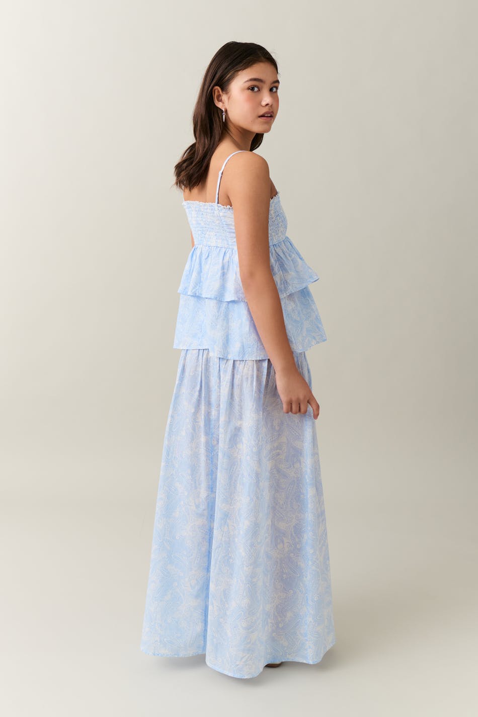 Y boho maxi skirt