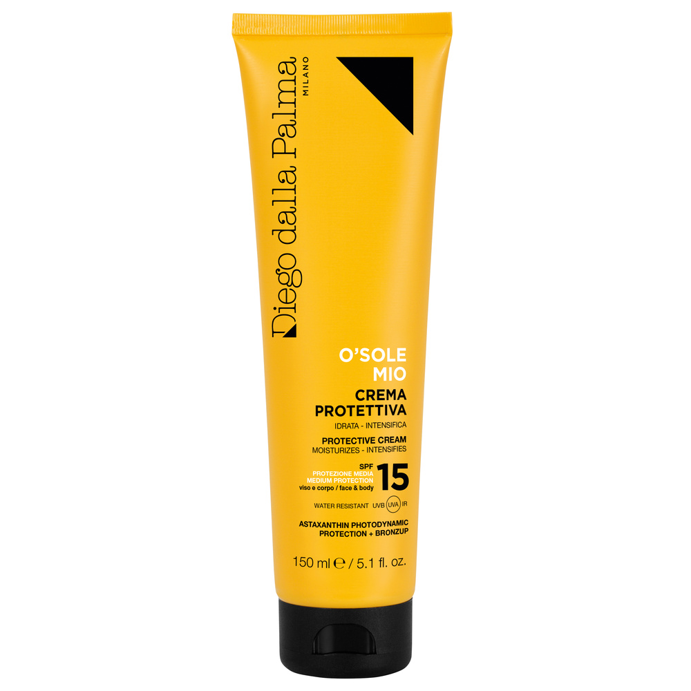 Diego Dalla Palma O'SOLEMIO CREMA  PROTECTIVE CREAM FACE & BODY SPF 15 crème solaire