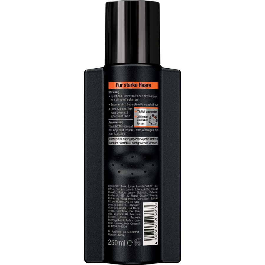 Coffein Shampoo C1 black Edition