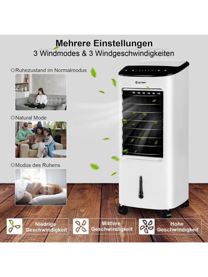 COSTWAY 4in1 Mobile Klimaanlage 65W in Weiß günstig kaufen onesize