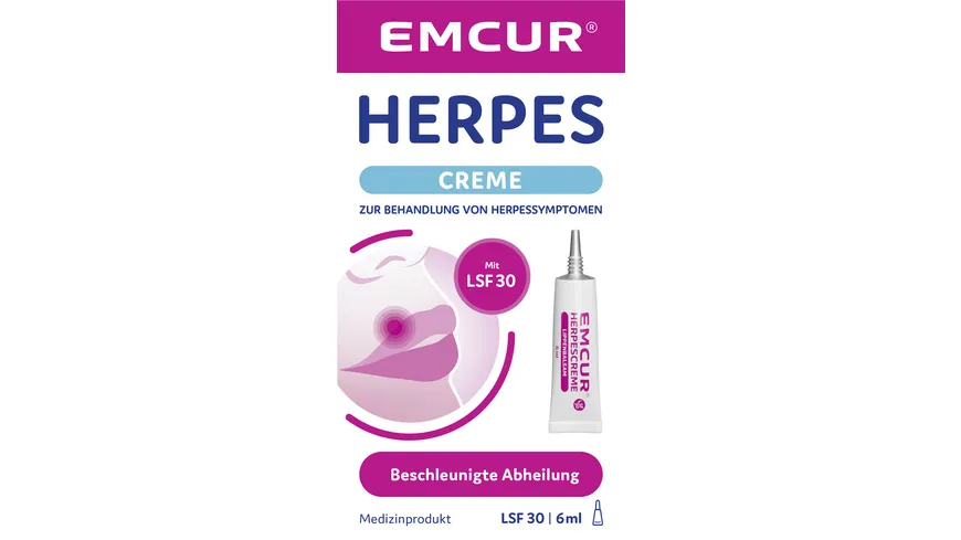Emcur Herpescreme 6 ml