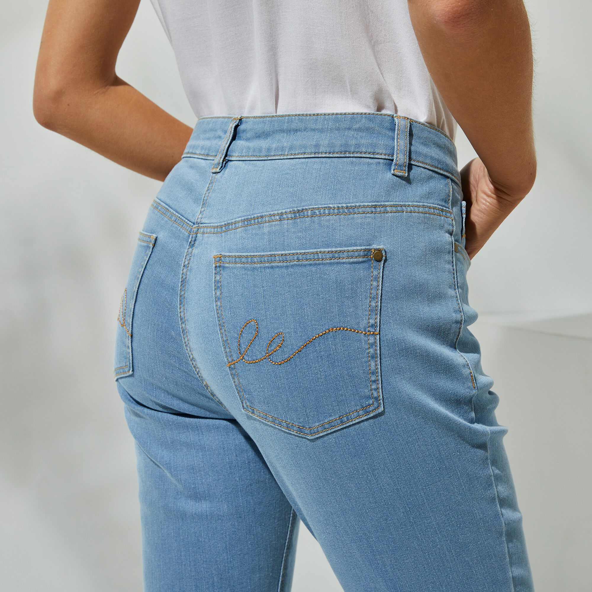 Jean stretch coupe 7/8ème fuselée