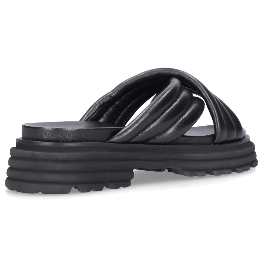 305 SOBE - Sandalen INA Kalbsleder - schwarz