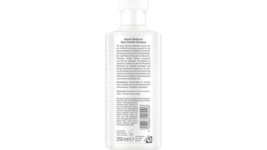 Alpecin Hypo-Sensitiv Shampoo 250ml 250 ml