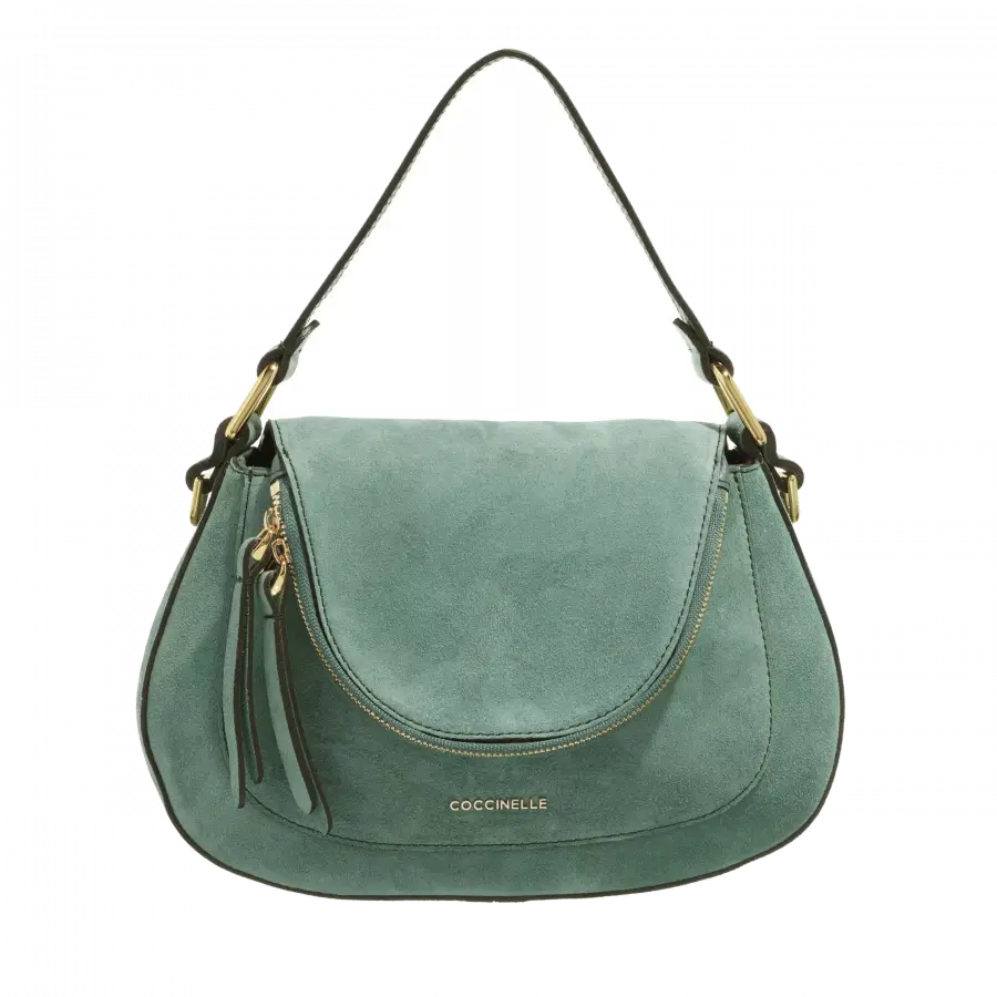 Coccinelle - Coccinelle Shoulder Bags Leder Dark Green - grün