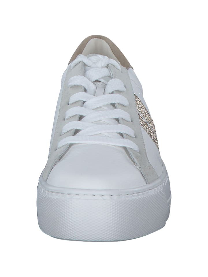 Paul Green Schnürschuhe in white/sand günstig kaufen