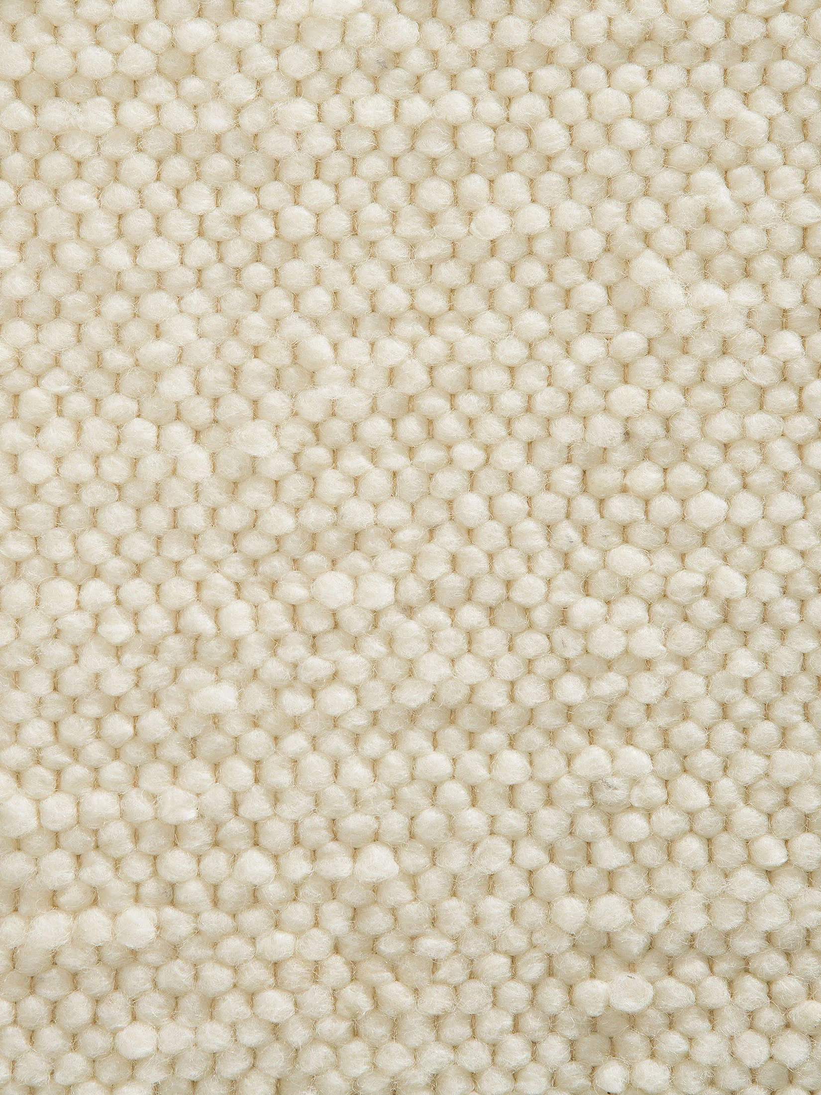 Weißach Woll-Teppich, Beige