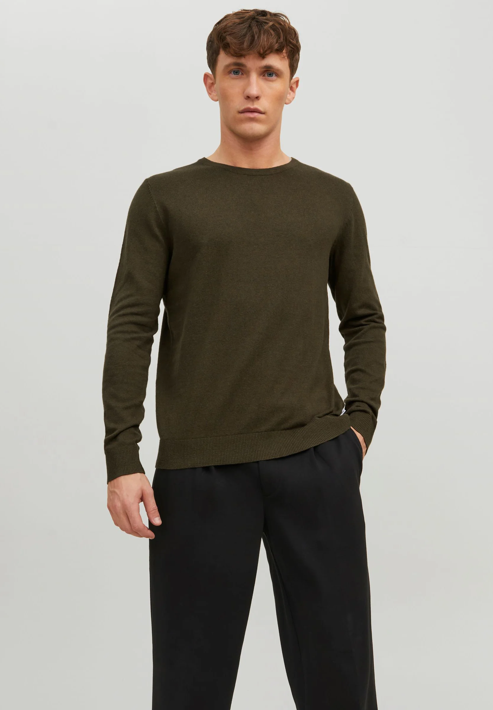 Jack & Jones JJEEMIL CUELLO REDONDO - Suéter