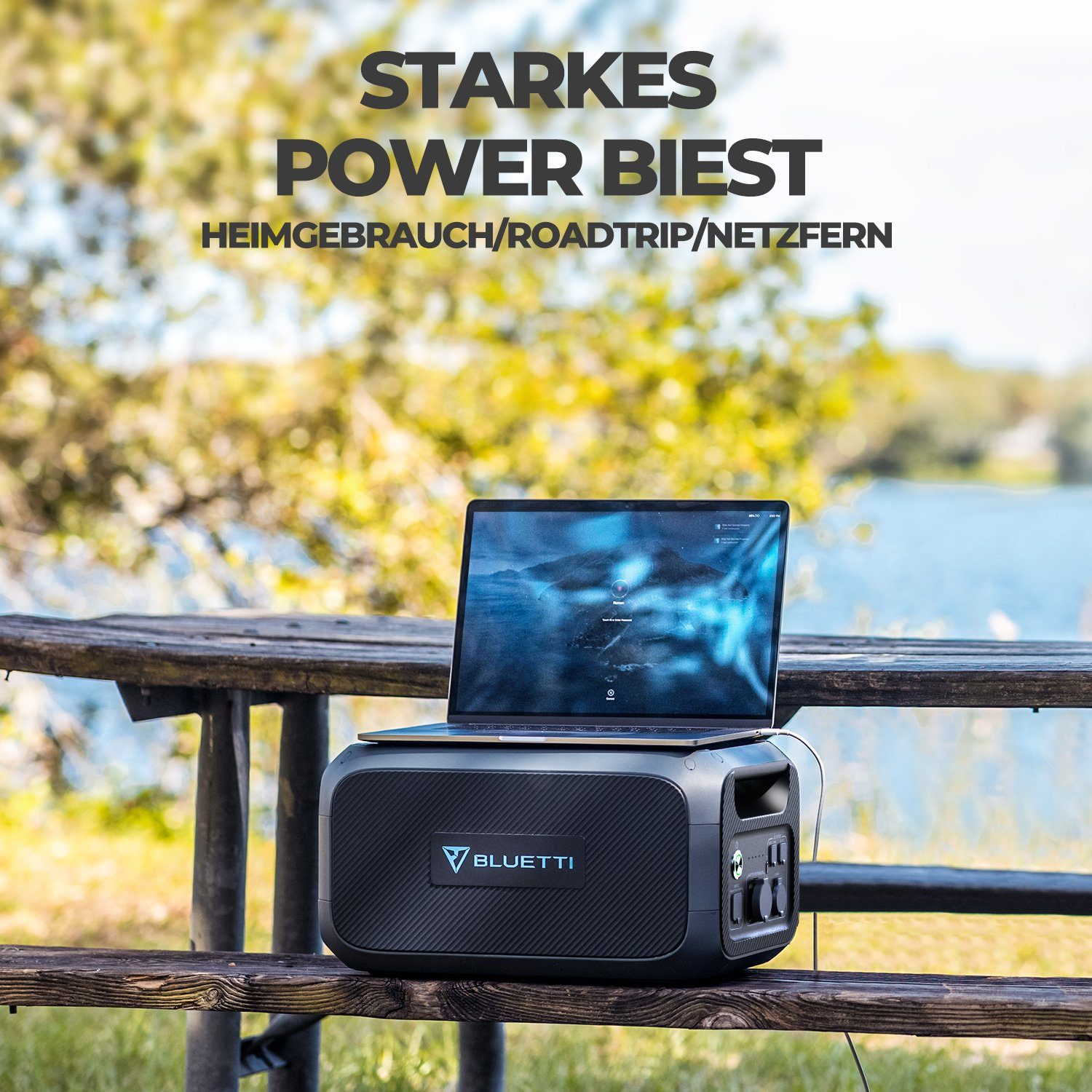 BLUETTI Stromerzeuger AC200P+B230 Externes Batteriemodul, (1-tlg)