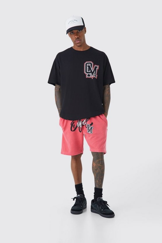 Oversize Ofcl Varsity T-Shirt & Shorts