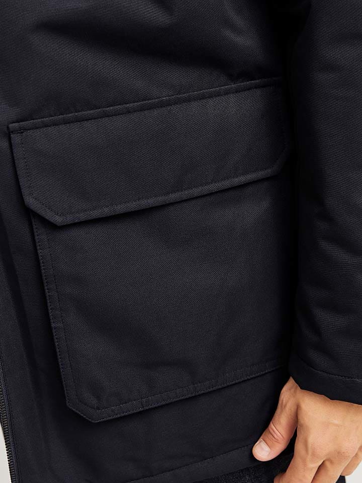 Jack & Jones Parka in Schwarz günstig kaufen