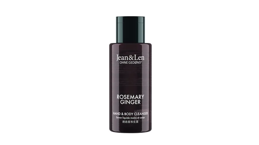 Jean&Len Hand & Body Cleanser Rosemary/Ginger
