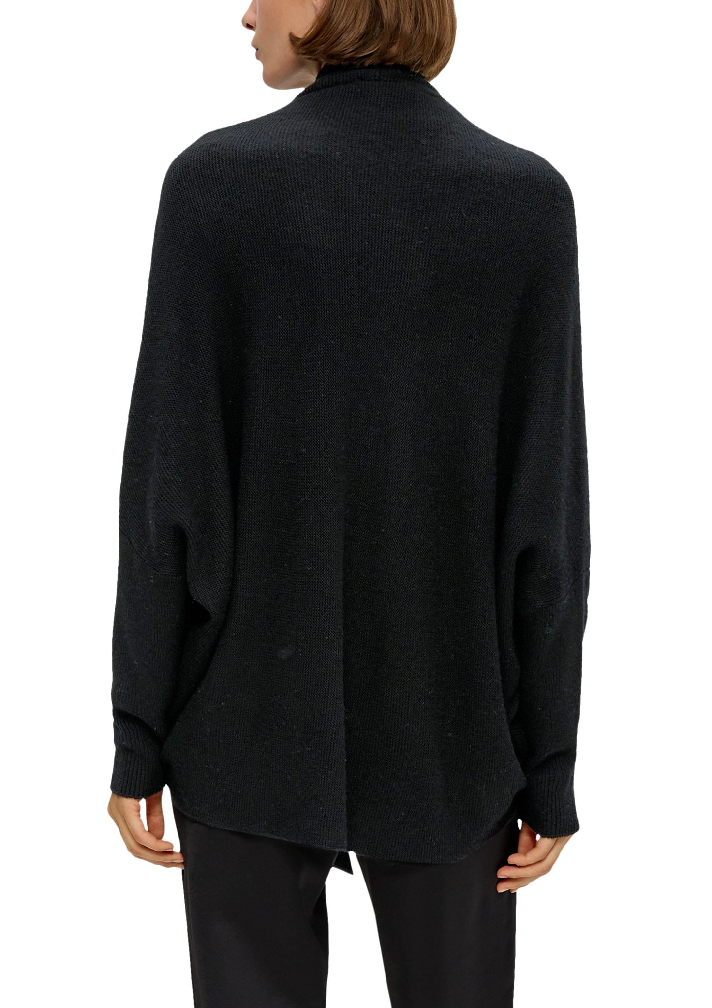 s.Oliver BLACK LABEL Strickjacke Cardigan mit Pailletten Pailletten