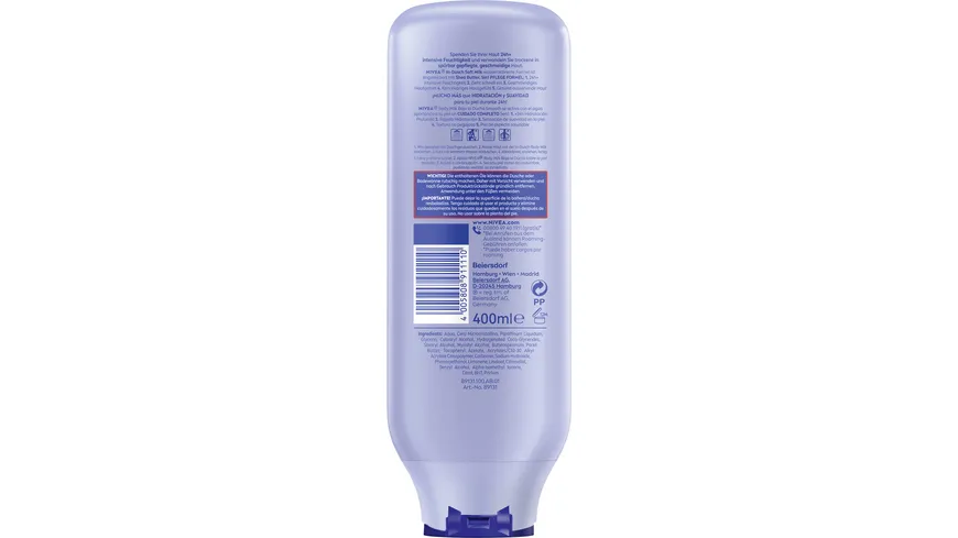 NIVEA Body In-Dusch Soft Milk 400 ml