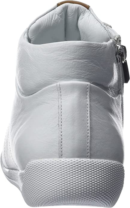 ESGANO Stiefeletten weiss