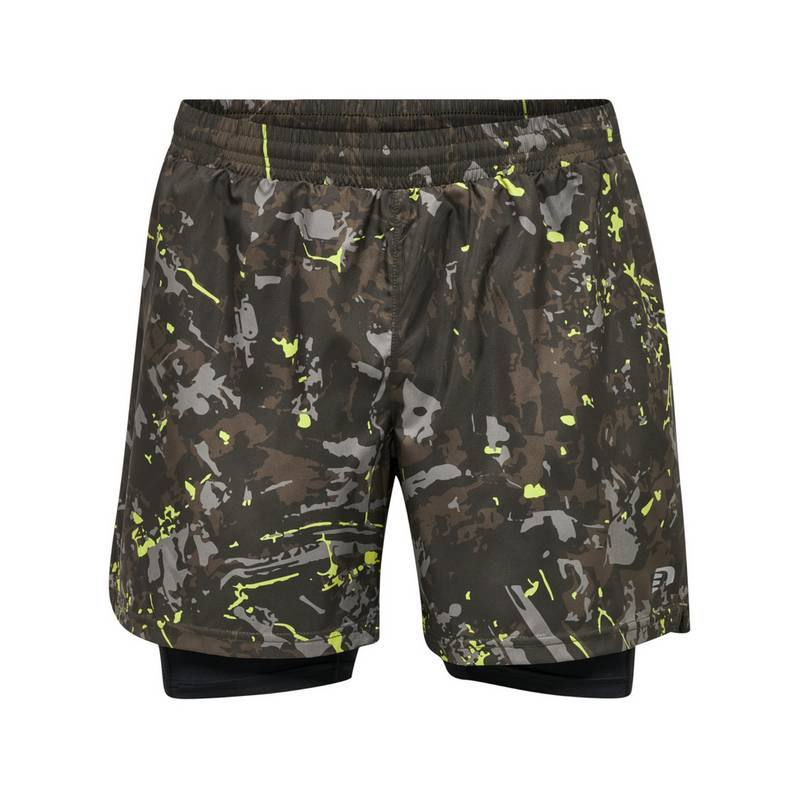 hummel Newline Kansas 2-IN-1 Short Laufshorts Herren