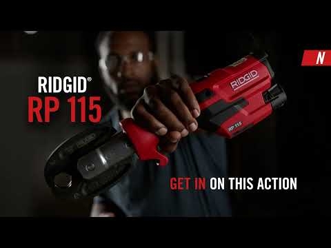 Ridgid 76968 RP115 Accu Perstang 12 V 2,5 Ah + 3 batteries TH16-20-26