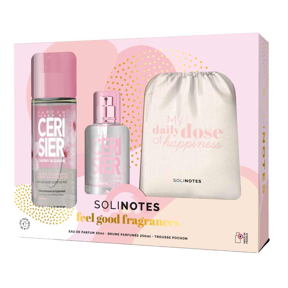 Solinotes Coffret Fleur de Cerisier Eau de Parfum