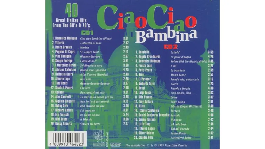 Ciao Ciao Bambina