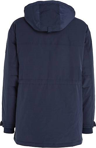 TOMMY-JEANS Herren Jacke mit Kapuze TJM TECH PARKA wattiert