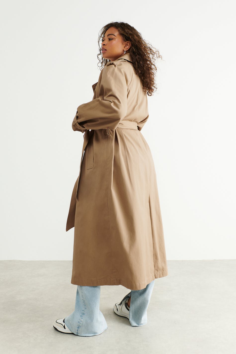 Bianca trench coat