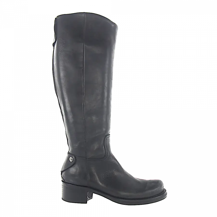 ROSS B. - Stiefel 1417 Kalbsleder schwarz - schwarz