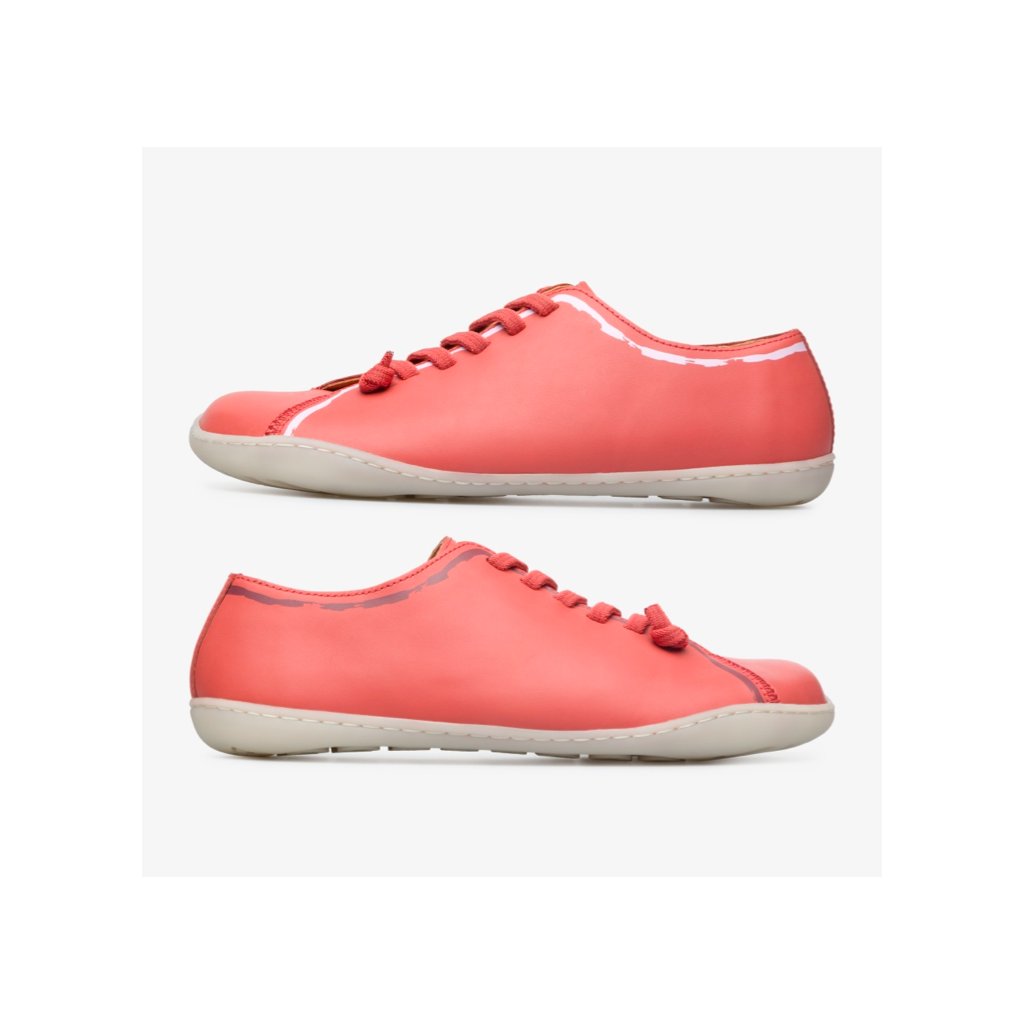 Camper Peu Twins Red (K201228-002) Barfuß-Halbschuhe