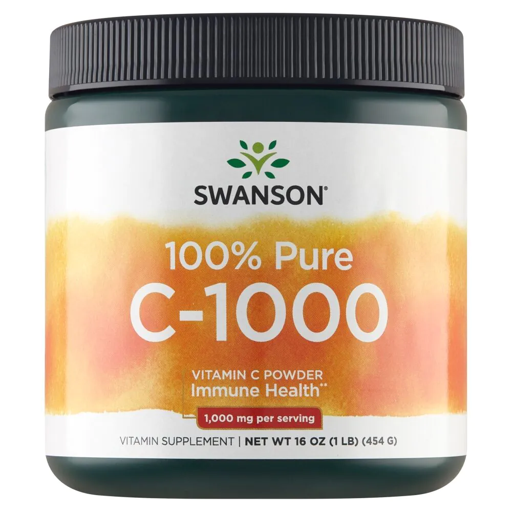 Swanson Βιταμίνη C 1000 mg Διαλυτική Σκόνη