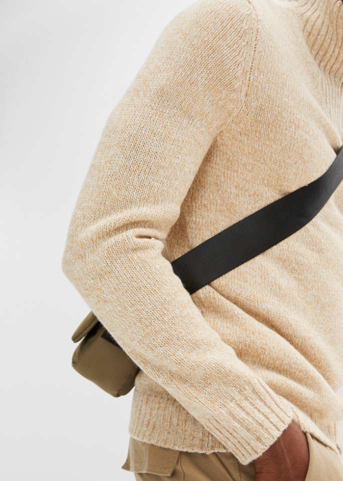 Troyer Pullover mit recyceltem Polyacryl