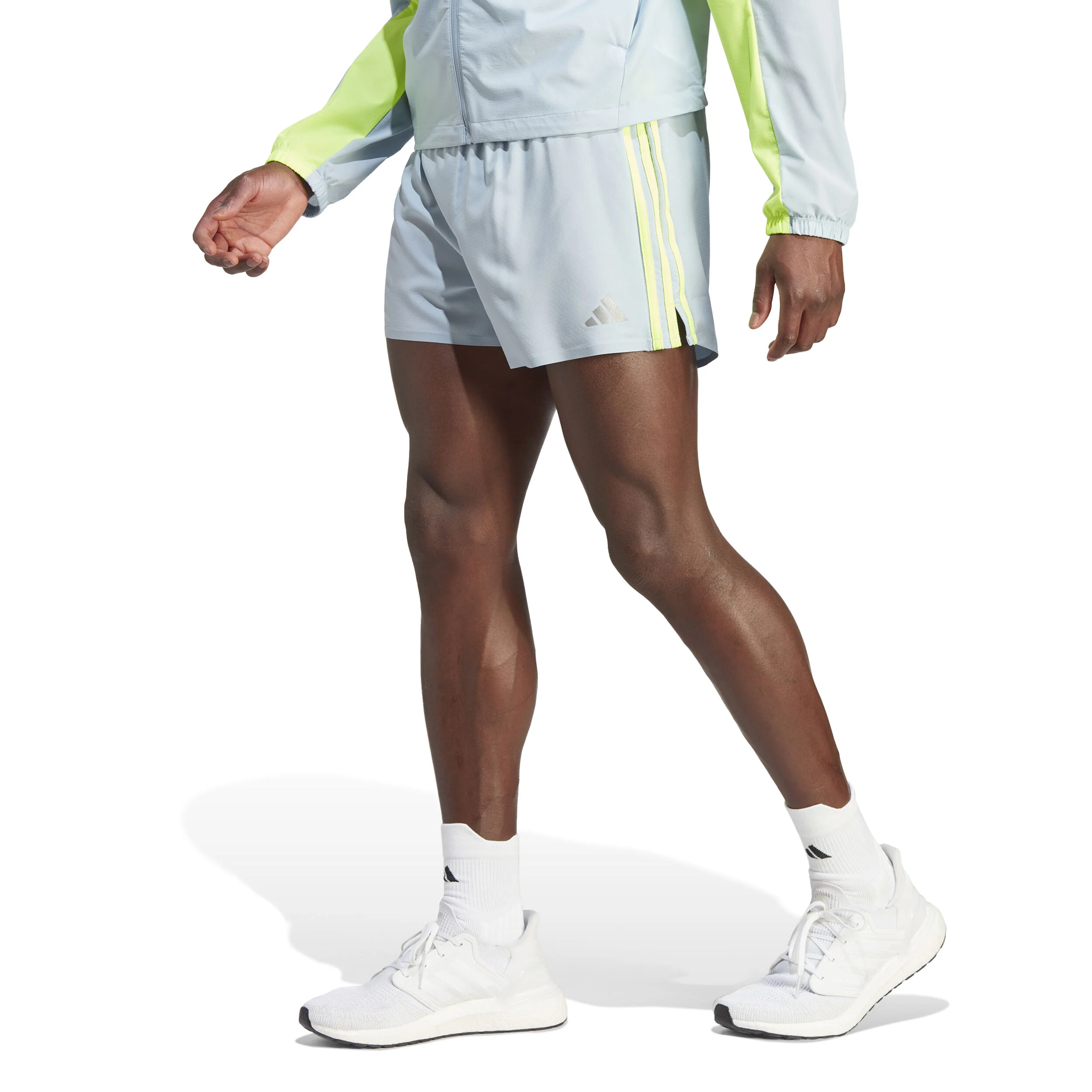 BTN Laufshorts Herren - Hellblau, Grün