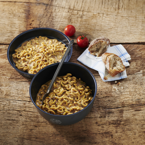 PASTA IN CREAMY MUSHROOMS + BEEF PS1000 - Outdoor Essen